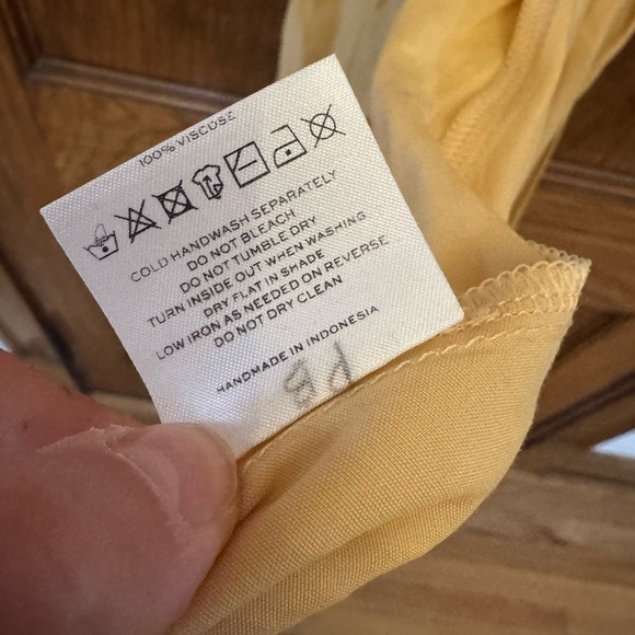 Faithfull the Brand Mustard Yellow Dress - Picture 7 of 7